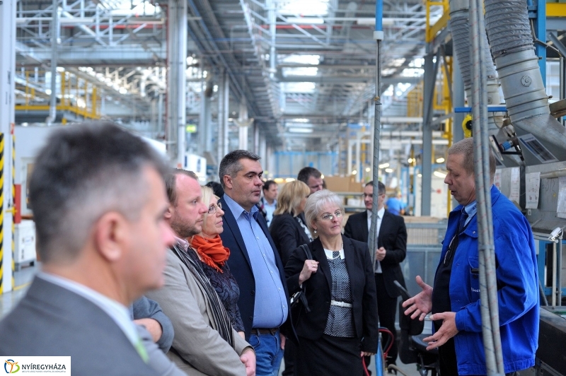 Gyárlátogatás az Electroluxnál - fotó Szarka Lajos
