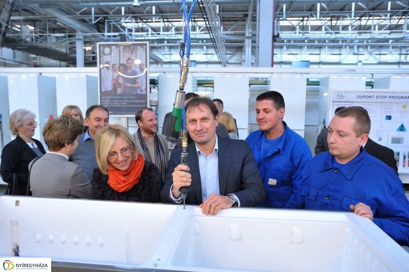 Gyárlátogatás az Electroluxnál - fotó Szarka Lajos
