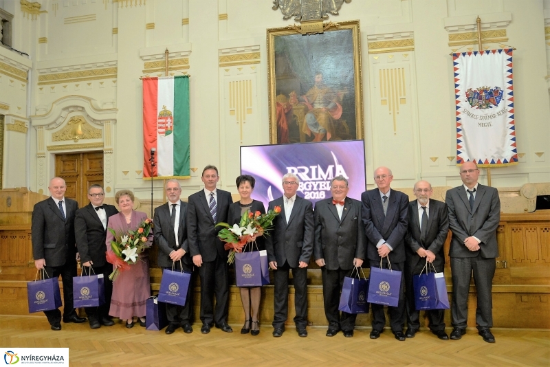 Príma Díj 2016-gála a Megyeházán