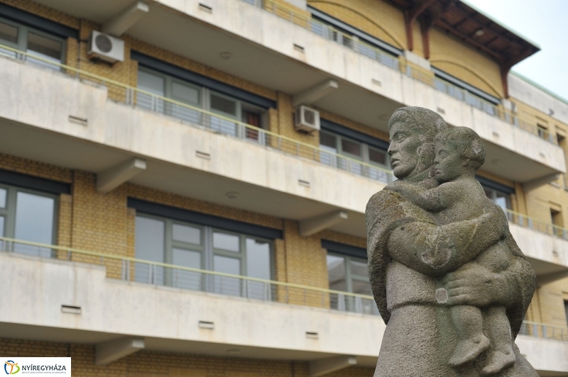 Felújítási munkálatok a kórházban - fotó Szarka Lajos