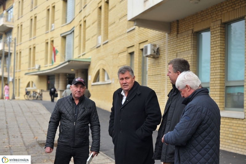 Felújítási munkálatok a kórházban - fotó Szarka Lajos