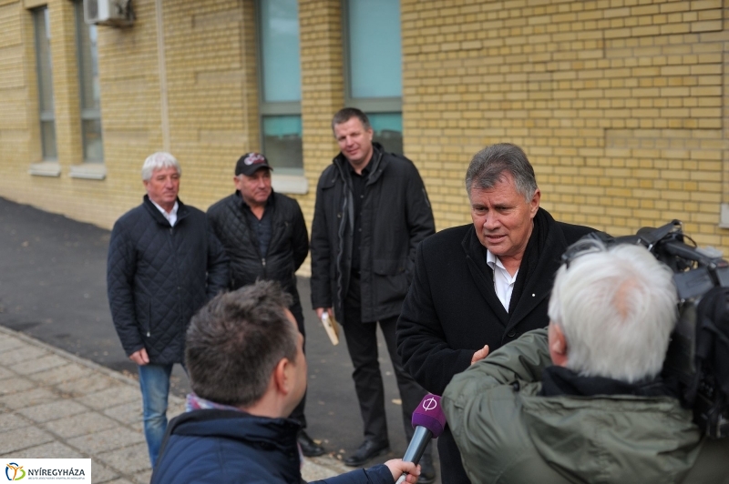 Felújítási munkálatok a kórházban - fotó Szarka Lajos