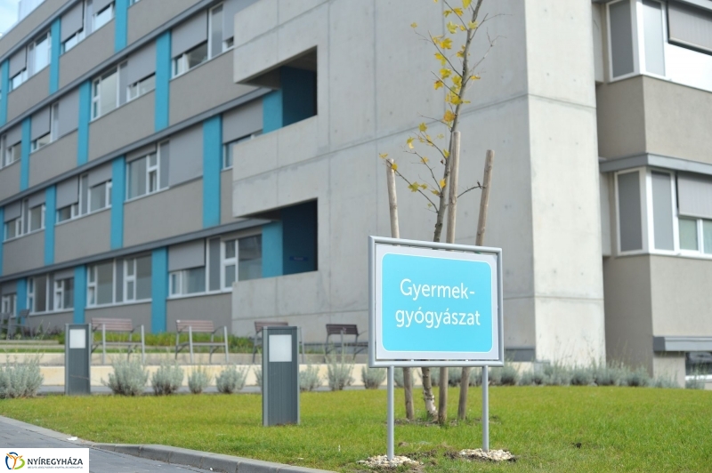 Felújítási munkálatok a kórházban - fotó Szarka Lajos