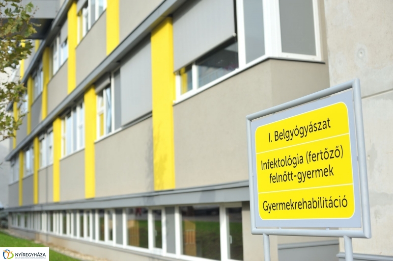 Felújítási munkálatok a kórházban - fotó Szarka Lajos