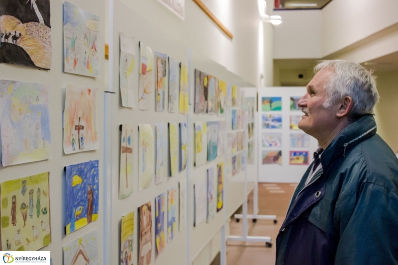Jézus élete rajzkiállítás - fotó Szarka Lajos