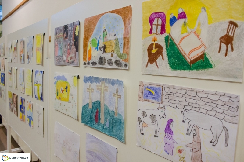 Jézus élete rajzkiállítás - fotó Szarka Lajos