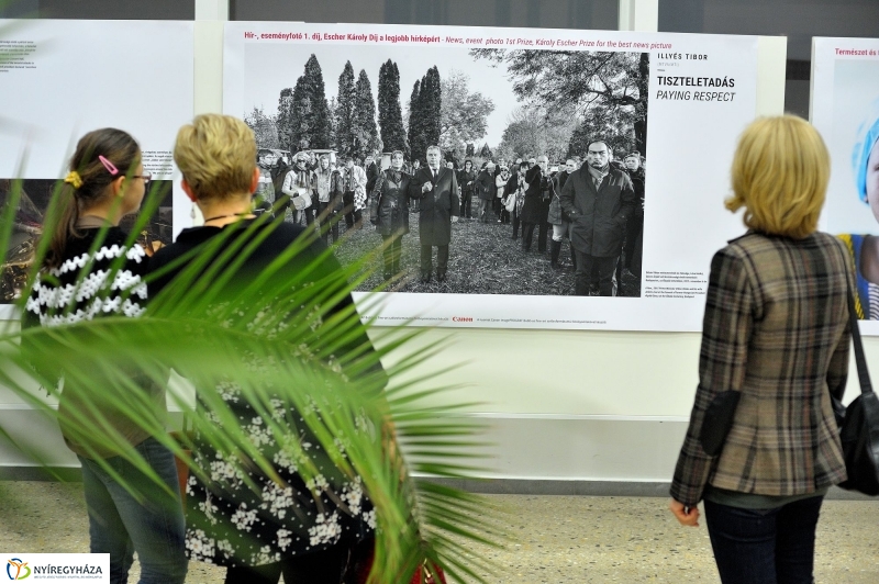 Magyar sajtófotó kiállítás Nyíregyházán - fotó Szarka Lajos