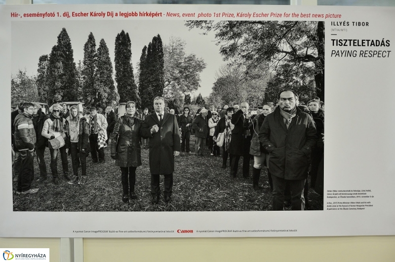 Magyar sajtófotó kiállítás Nyíregyházán - fotó Szarka Lajos