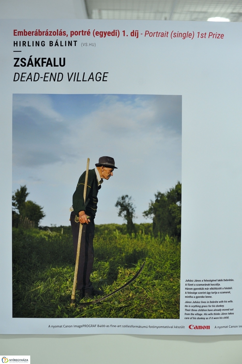 Magyar sajtófotó kiállítás Nyíregyházán - fotó Szarka Lajos