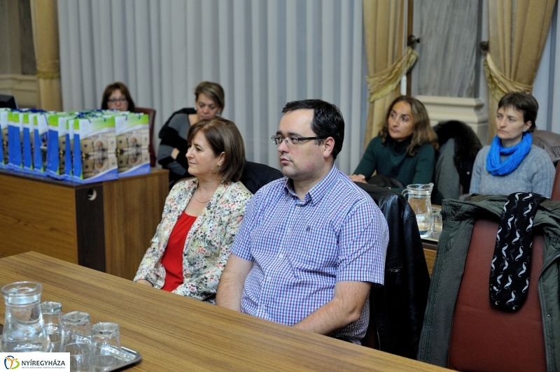 Külföldi diákok a Városházán - fotó Szarka Lajos