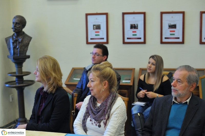 Idősügyi Tanács tagjai a kórházban - fotó Szarka Lajos