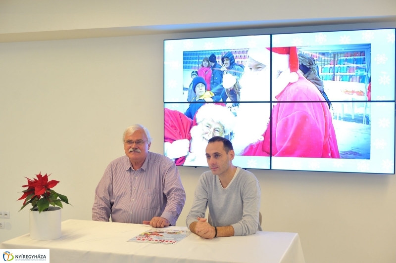 Mikulás futás sajtótájékoztató - fotó Szarka Lajos