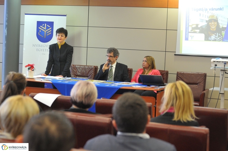 Nyíregyházi Egyetem felvételi tájékoztatója - fotó Szarka Lajos