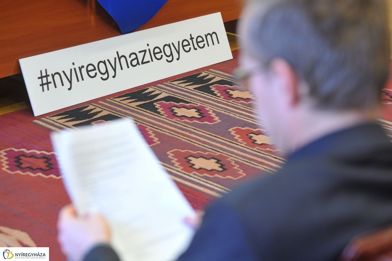 Nyíregyházi Egyetem felvételi tájékoztatója - fotó Szarka Lajos