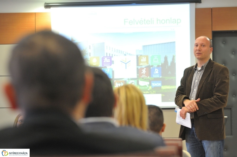 Nyíregyházi Egyetem felvételi tájékoztatója - fotó Szarka Lajos