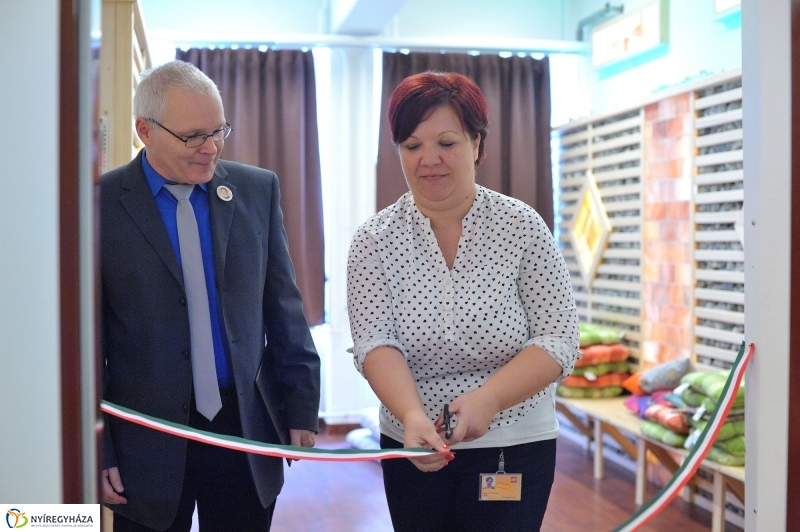 Sószoba a Petőfi iskolában - fotó Szarka Lajos