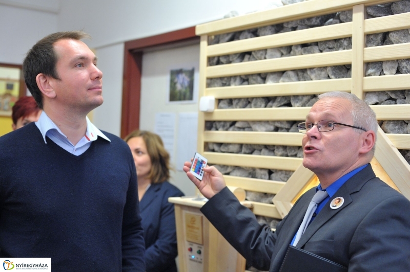 Sószoba a Petőfi iskolában - fotó Szarka Lajos