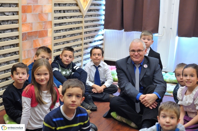 Sószoba a Petőfi iskolában - fotó Szarka Lajos