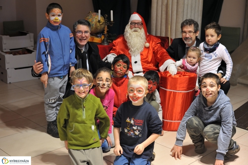 Rotary Mikulás a múzeumban - fotó Szarka Lajos