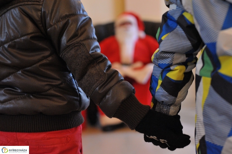 Mikulás a Városházán - fotó Szarka Lajos