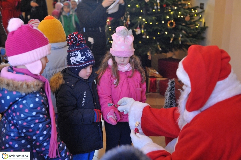Mikulás a Városházán - fotó Szarka Lajos