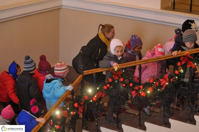 Mikulás a Városházán - fotó Szarka Lajos