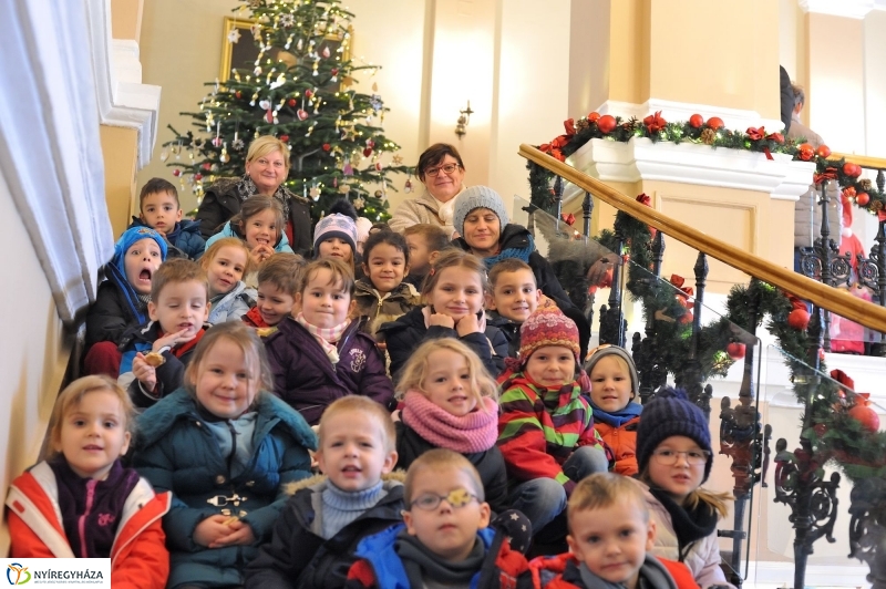 Mikulás a Városházán - fotó Szarka Lajos