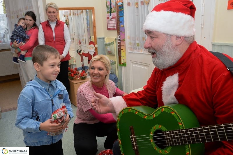 Sóstóhegyen járt a mikulás