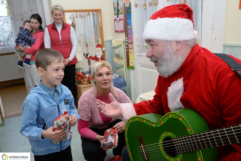 Sóstóhegyen járt a mikulás