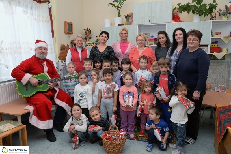 Sóstóhegyen járt a mikulás