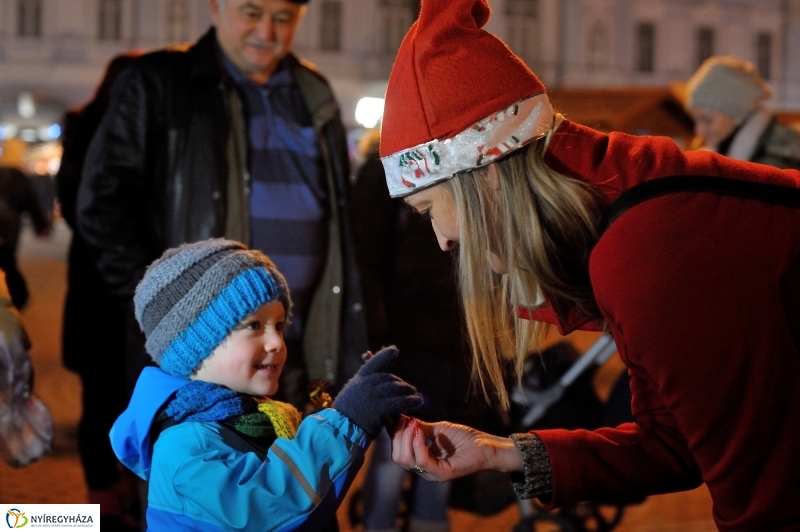 Traktoros Mikulás - fotó Szarka Lajos