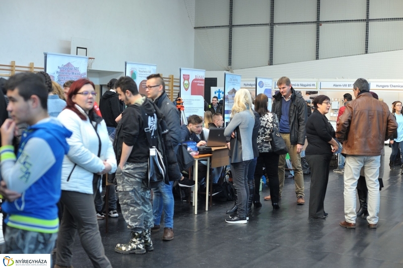 Pályaválasztási börze - fotó Szarka Lajos