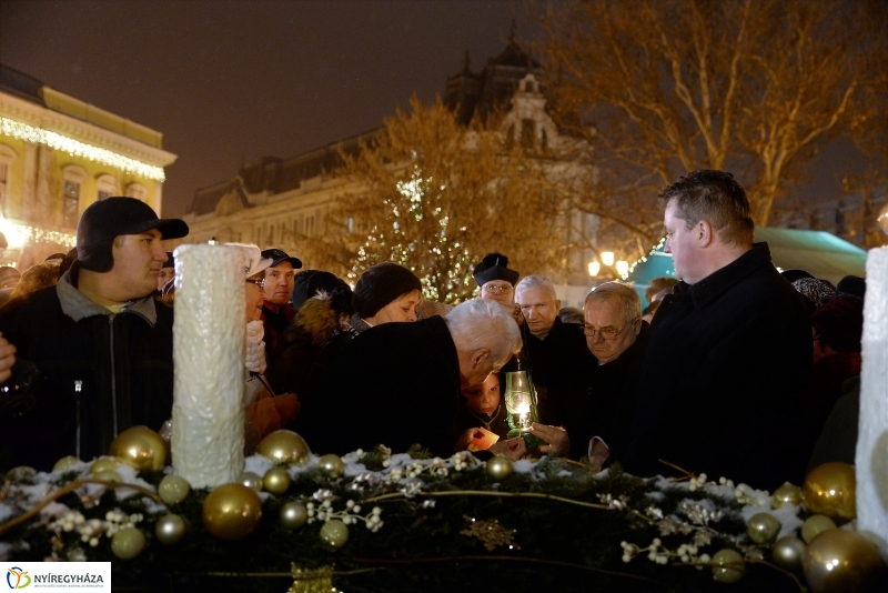 Advent negyedik gyertyája
