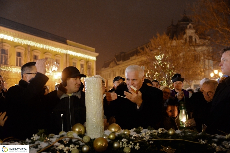 Advent negyedik gyertyája
