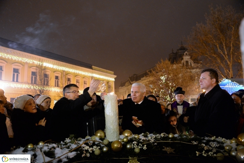 Advent negyedik gyertyája