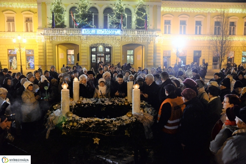 Advent negyedik gyertyája