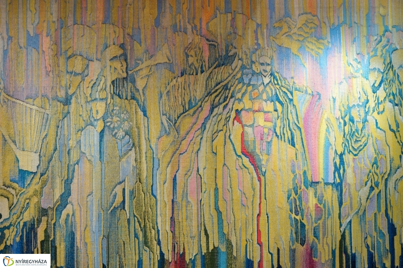 Művek textilen és fotópapíron - fotó Szarka Lajos