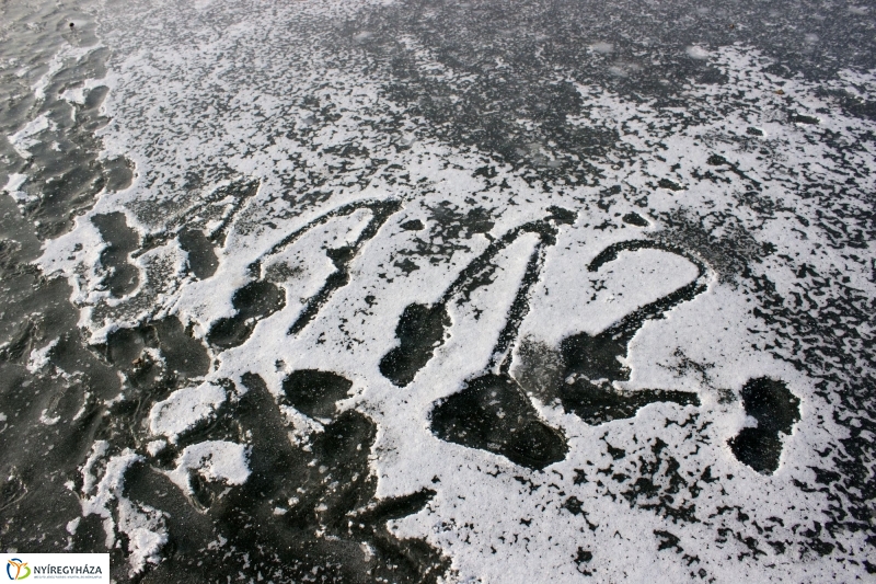 A nagy hideg előtt a Bujtoson - fotó Szarka Lajos