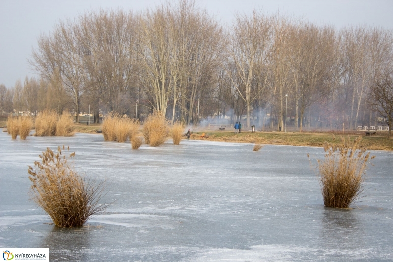 A nagy hideg előtt a Bujtoson - fotó Szarka Lajos