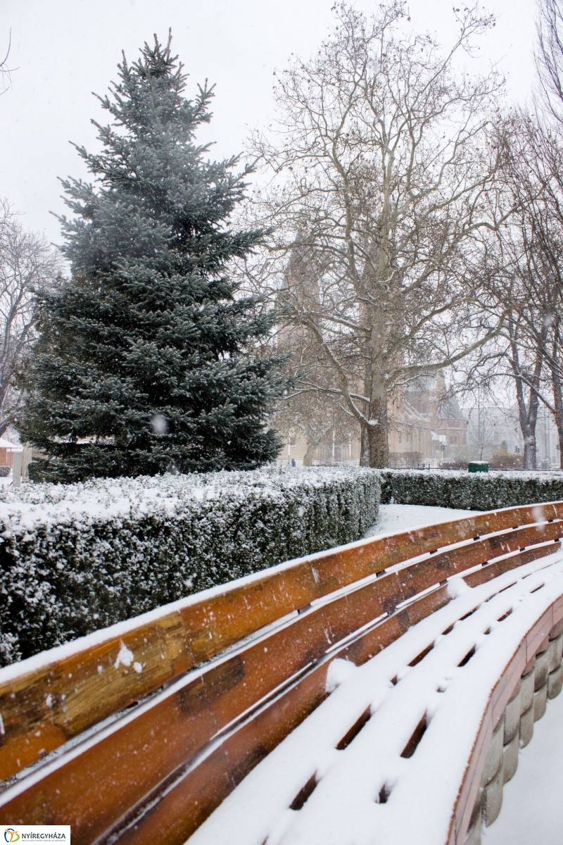 Újra havazunk - fotó Szarka Lajos