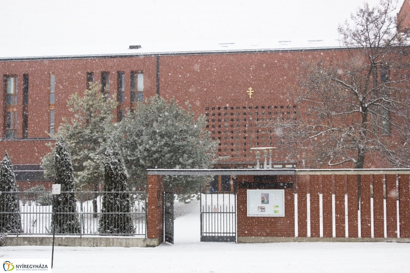 Egy kis havazás - fotó Szarka Lajos