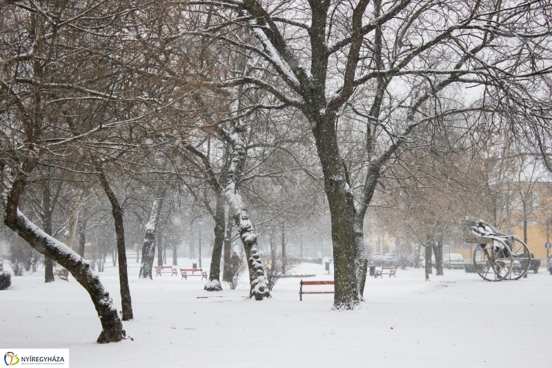 Egy kis havazás - fotó Szarka Lajos