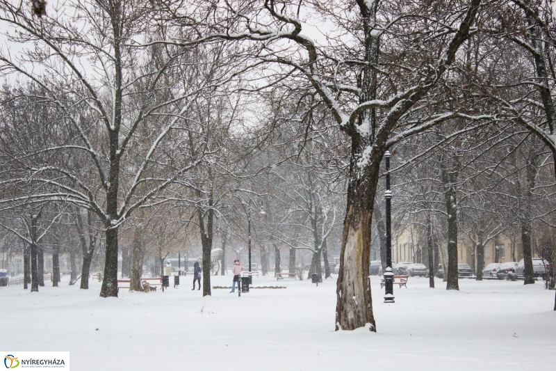 Egy kis havazás - fotó Szarka Lajos