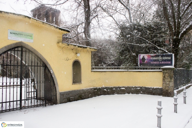 Egy kis havazás - fotó Szarka Lajos