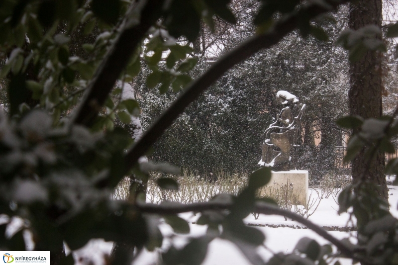 Egy kis havazás - fotó Szarka Lajos