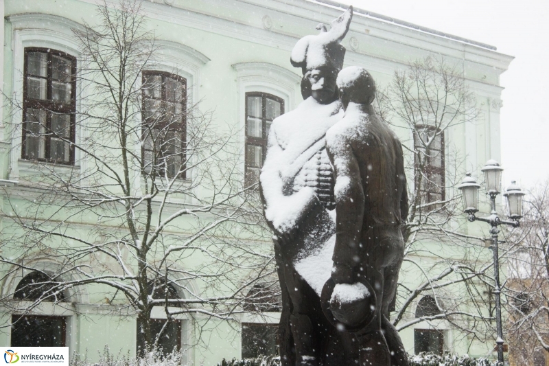 Egy kis havazás - fotó Szarka Lajos