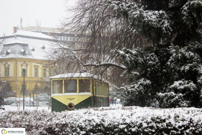 Egy kis havazás - fotó Szarka Lajos