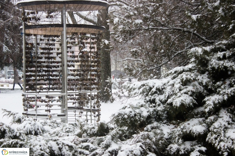 Egy kis havazás - fotó Szarka Lajos