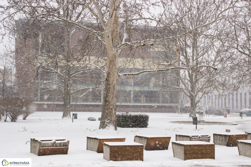 Egy kis havazás - fotó Szarka Lajos