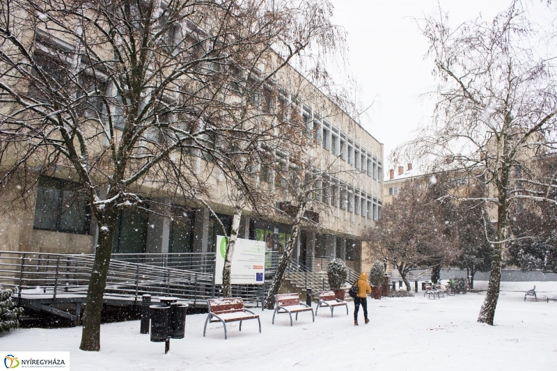 Egy kis havazás - fotó Szarka Lajos